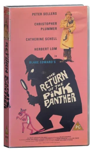 The Return of the Pink Panther VHS, PolyGram Video