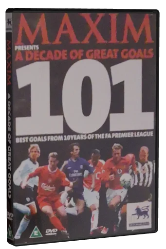 Maxim Presents: 101 A Decade of Great Goals DVD cover
