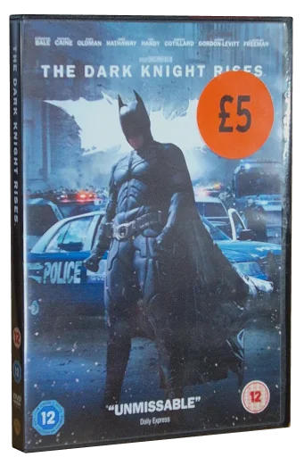 The Dark Knight Rises DVD, Warner Bros. Pictures
