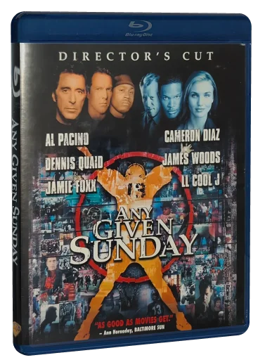 Any Given Sunday Blu-ray, Warner Bros.