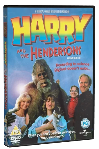 Harry and the Hendersons DVD, Universal Studios Home Video
