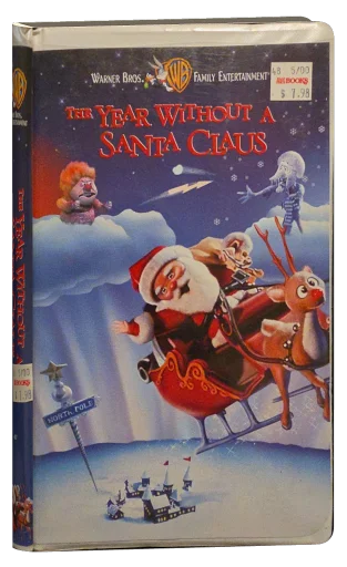 The Year Without a Santa Claus VHS, Warner Bros. Family Entertainment