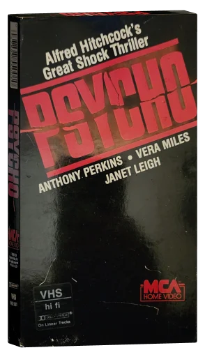 Psycho VHS, MCA Home Video