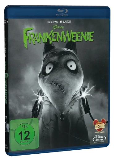 Frankenweenie Blu-ray, Disney