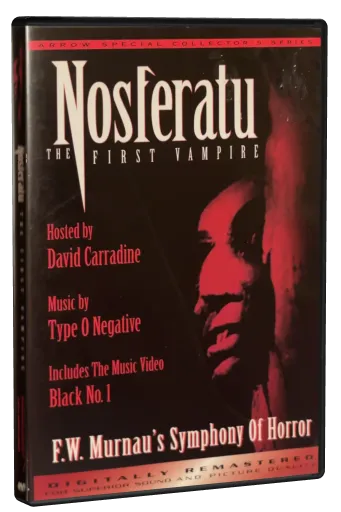 Nosferatu: The First Vampire DVD cover