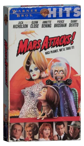 Mars Attacks! VHS, Warner Bros. Pictures
