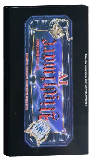Nightmare IV: The Video Boardgame VHS cover