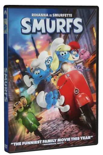 Smurfs DVD cover