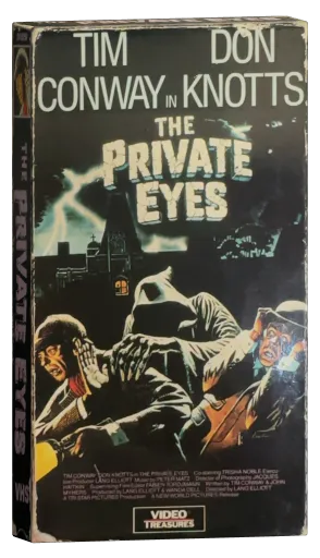 The Private Eyes VHS, Video Treasures
