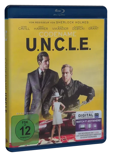 The Man from U.N.C.L.E. Blu-ray cover