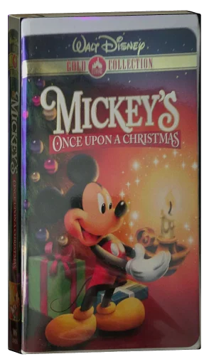 Mickey's Once Upon a Christmas VHS, Walt Disney Home Video