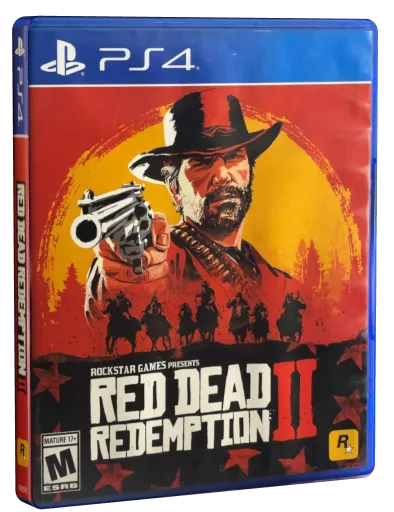 Red Dead Redemption 2 Blu-ray cover