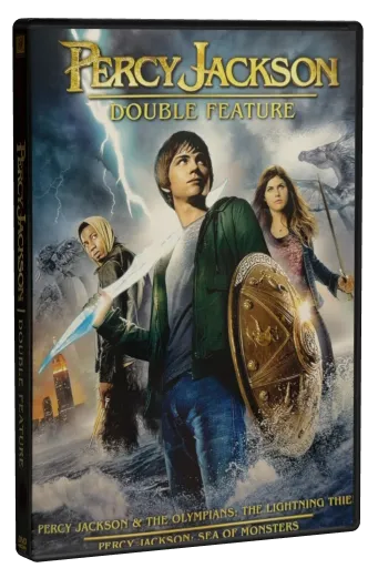 Percy Jackson Double Feature DVD cover