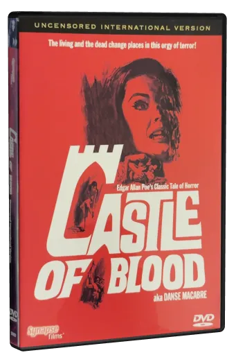 Castle of Blood DVD cover