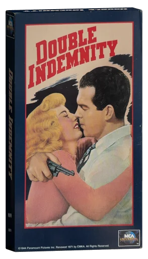 Double Indemnity VHS, MCA Universal Home Video