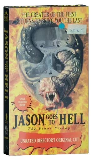 Jason Goes to Hell: The Final Friday VHS, Alliance Releasing Home Video