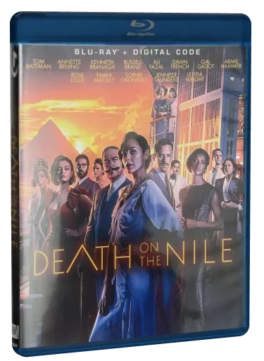 Death on the Nile Blu-ray cover