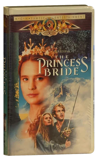 The Princess Bride VHS, MGM Home Entertainment