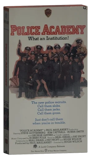 Police Academy VHS, Warner Home Video