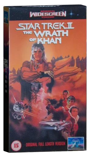 Star Trek II: The Wrath of Khan VHS, CIC