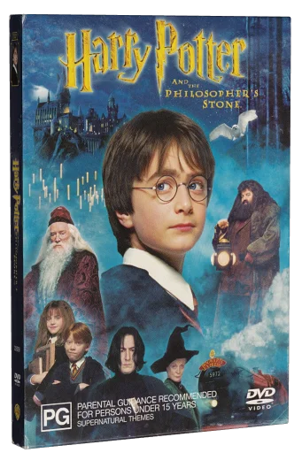 Harry Potter and the Philosopher's Stone DVD, Warner Home Video