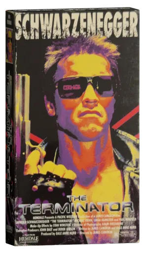 The Terminator VHS, Hemdale Home Video, Inc.