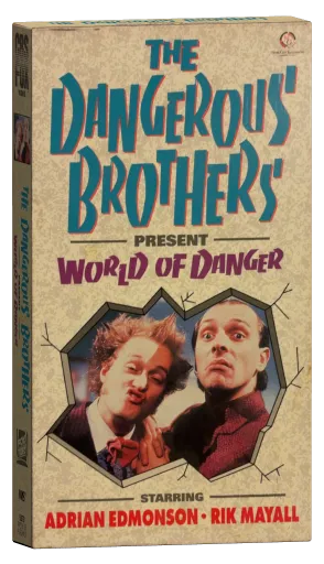 The Dangerous Brothers Present World of Danger VHS cover