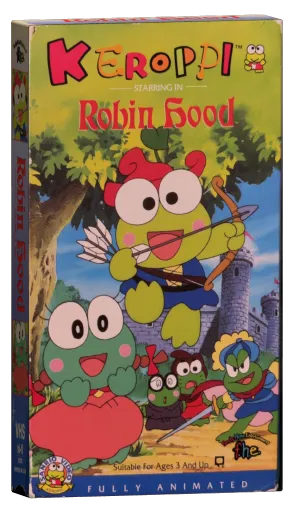 Kerropi: Starring In Robin Hood VHS cover