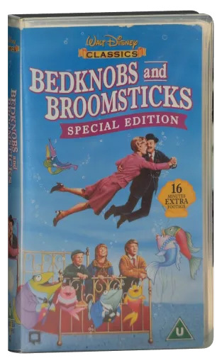 Bedknobs and Broomsticks VHS, Walt Disney Home Entertainment