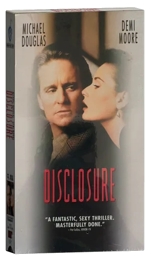Disclosure VHS, Warner Home Video