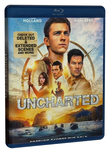 Uncharted Blu-ray, Sony Pictures