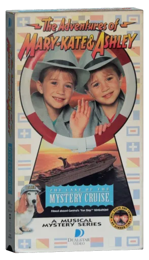 The Adventures of Mary-Kate & Ashley: The Case of the Mystery Cruise VHS cover