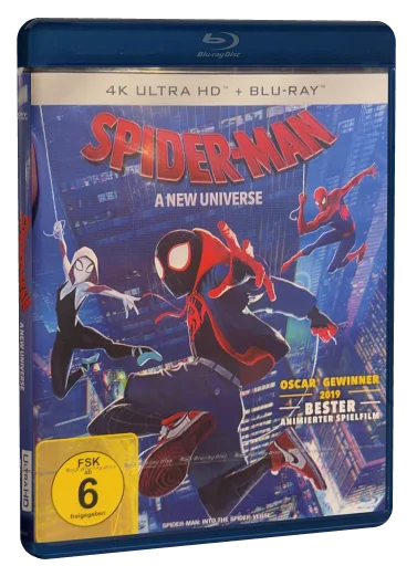 Spider-Man: Into the Spider-Verse Blu-ray, Sony Pictures