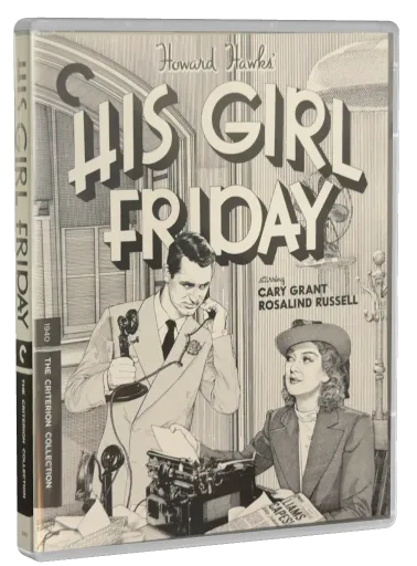 His Girl Friday Blu-ray, The Criterion Collection