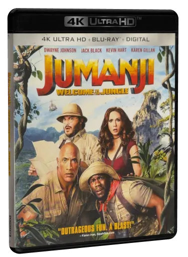 Jumanji: Welcome to the Jungle 4K-UHD, Sony Pictures Home Entertainment