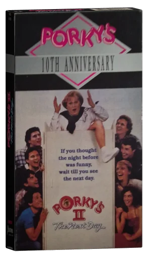 Porky's II: The Next Day VHS, Astral Video