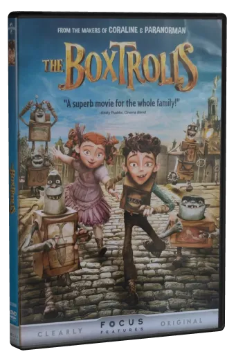 The Boxtrolls DVD, Universal Studios Home Entertainment