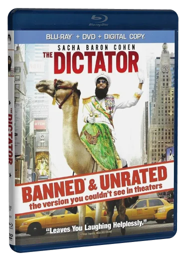 The Dictator Blu-ray, Paramount Pictures