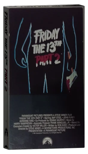 Friday the 13th Part 2 VHS, Paramount