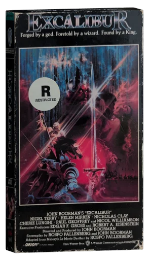 Excalibur VHS, Warner Home Video