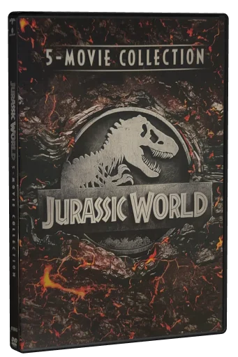 Jurassic World 5-Movie Collection DVD cover