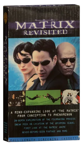 The Matrix Revisited VHS, Warner Home Video