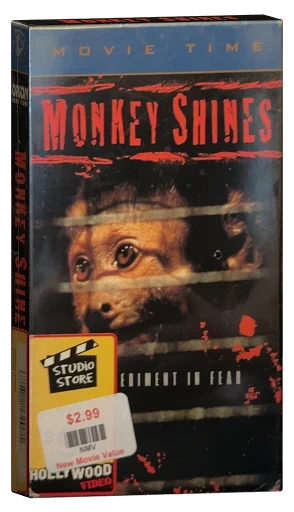 Monkey Shines VHS, Orion Home Video