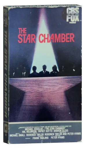 The Star Chamber VHS, CBS/FOX Video
