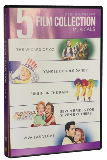 5 Film Collection: Musicals DVD cover