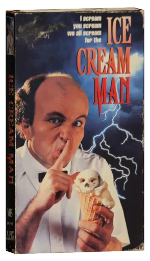 Ice Cream Man VHS cover