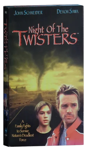 Night of the Twisters VHS, MTM Home Video