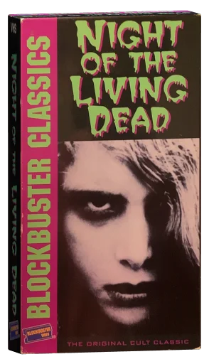 Night of the Living Dead VHS, Blockbuster Entertainment