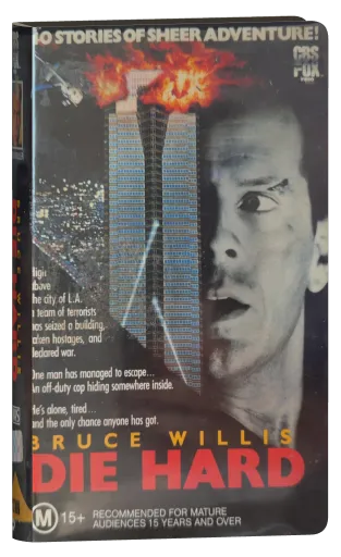 Die Hard VHS, CBS/FOX Video