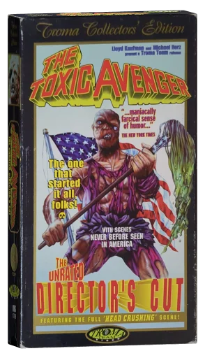 The Toxic Avenger VHS, Troma Team Video